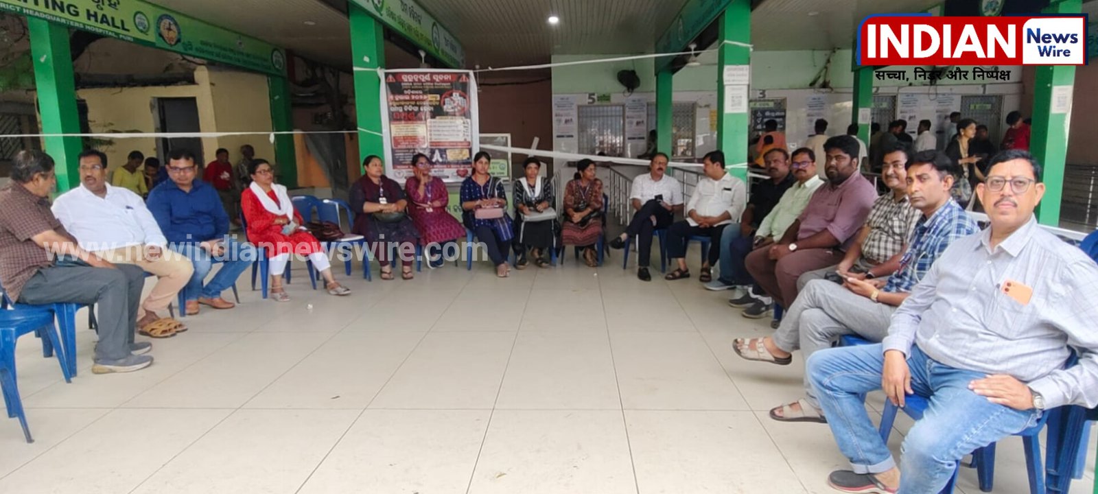 Puri Doctors Join OMSA's Statewide Protest Over Unmet Demands