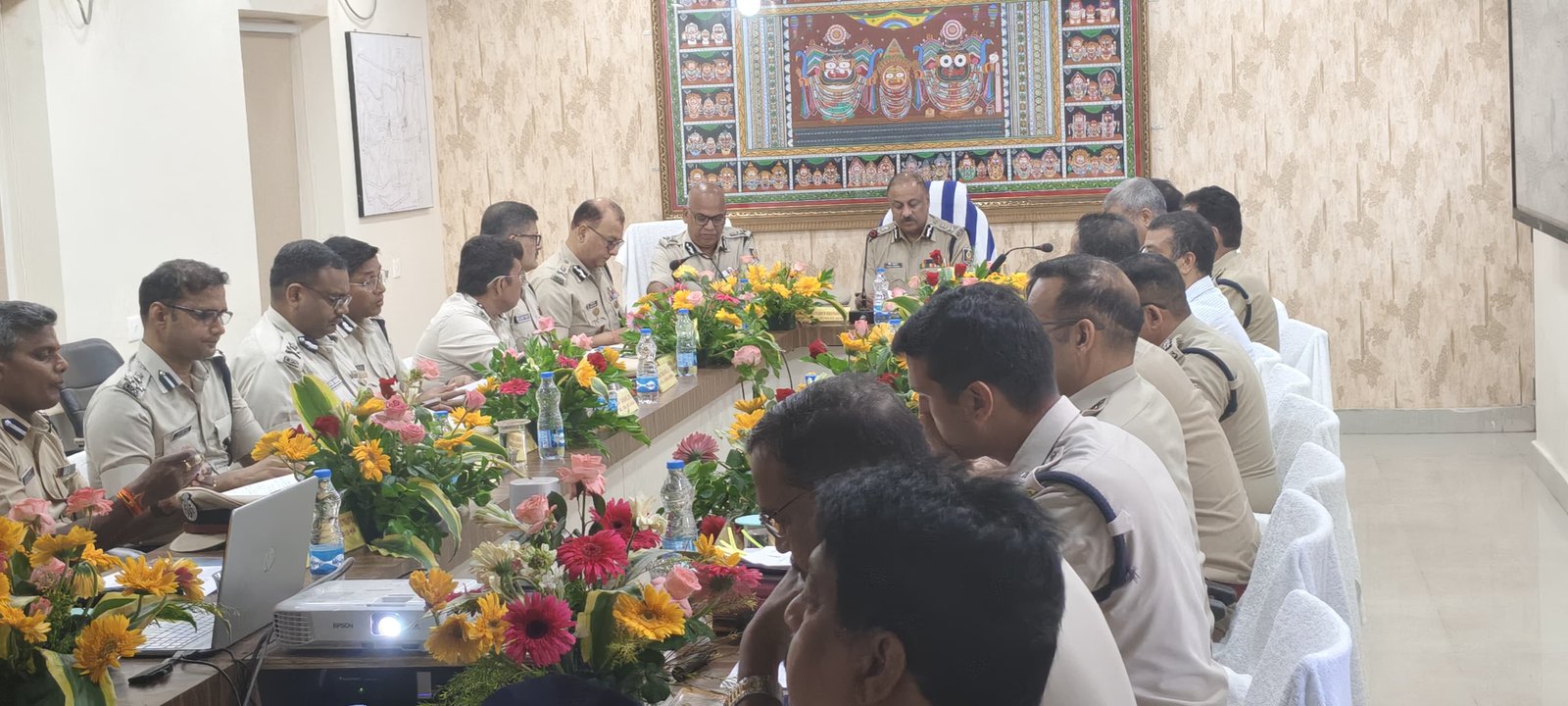 DGP Yogesh Bahadur Khurania Reviews Security Arrangements for Rath Yatra 2026 in Puri