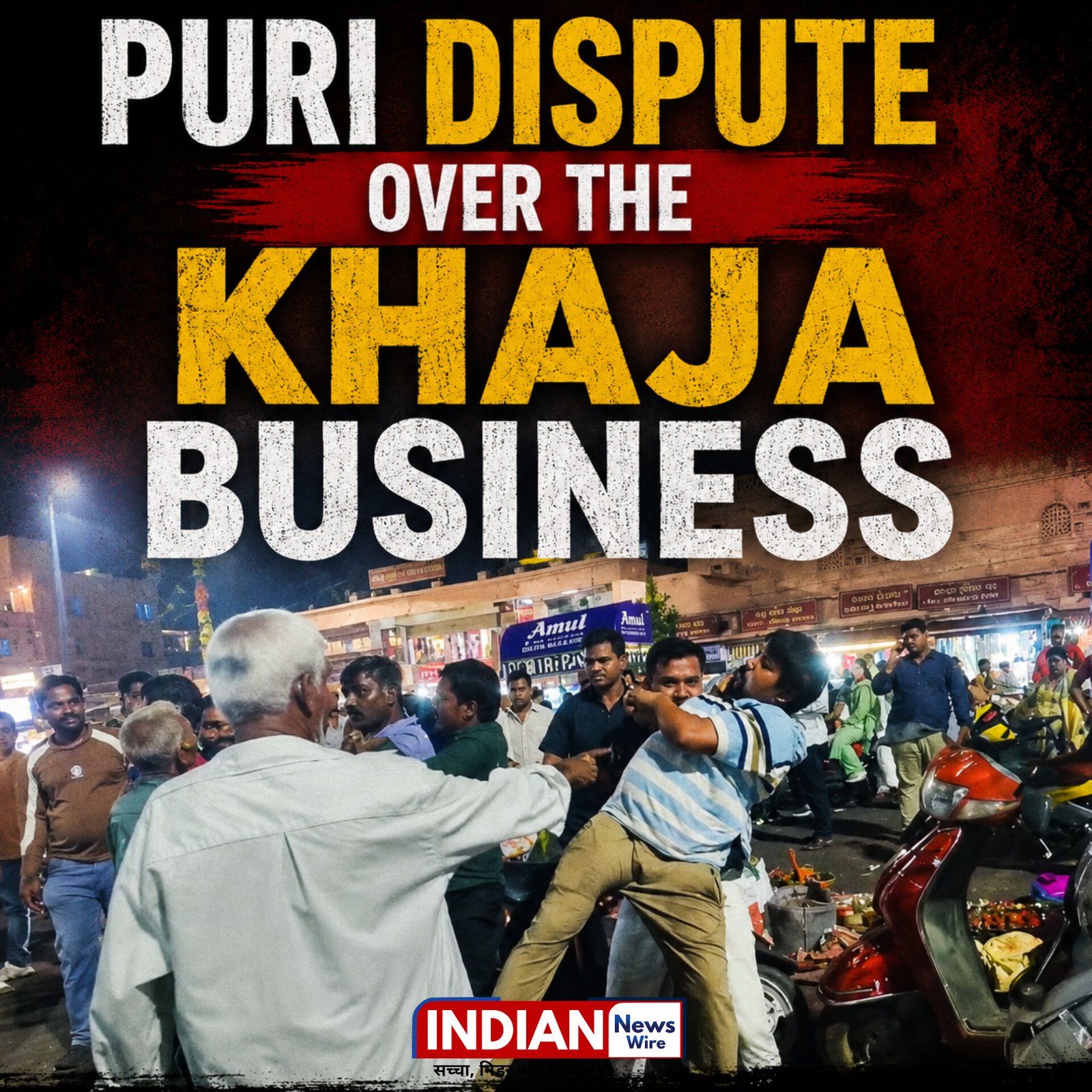 ⚠️ “Khaja Business Row Turns Violent Near Jagannath temple; Security Arrangements Under Question”
