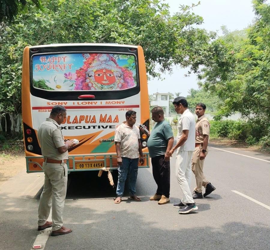 Action in Puri during Empty Road Week, 11 cases, 1.20 lakh fines